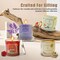 Scented Candles 4 Pack Soy Wax Long Lasting Rose Lavender Sandlawood Apple Fragrance Gifts for Women Mother's Day Thanksgiving Day Christmas Day